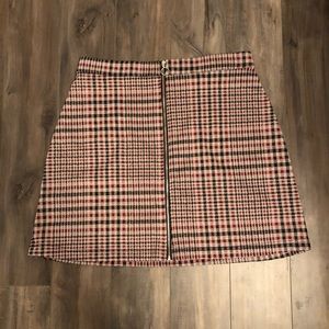 Plaid skirt
